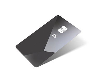 Face avant d’une carte de crédit générique
