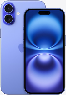 울트라마린 색상의 iPhone 16