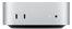 Mac mini, vue de face, boîtier argent, deux ports USB-C, prise casque.